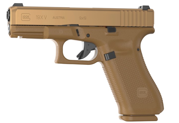 GLOCK G19X V G19X V 9MM 19+1 4.0" FDE GNS