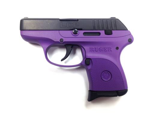 Ruger LCP Lady Lilac LCP 380ACP BL/PURPLE POLY 6+1